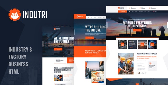 Indutri – HTML Template For Industry & Factory Business – 26785881