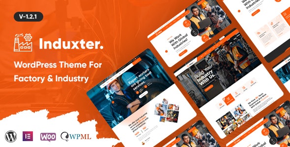 Induxter - Industry And Factory WordPress Theme - 27318531