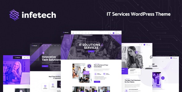 Infetech – IT Services WordPress Theme – 37220468