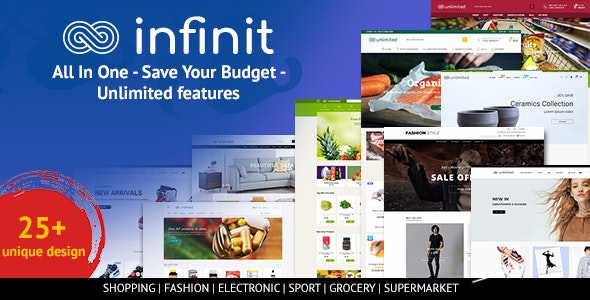 Infinit - Multipurpose Responsive Shopify Theme - 25830742 Infinit - Multipurpose Responsive Shopify Theme - 25830742