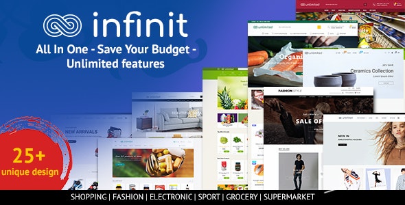 Infinit - Multipurpose Responsive Shopify Theme - 25830742