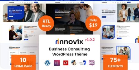 Innovix - Business Consulting WordPress Theme - 36683493
