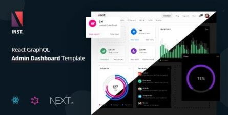 Inst - React Admin Template with GraphQL - 25742604