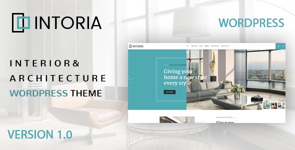 Intoria - Interior Architecture WordPress Theme - 25050984