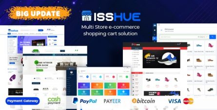 Isshue - Multi Store eCommerce Shopping Cart Solution - 21576648