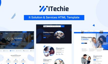 Itechie - IT Solutions and Services Bootstrap Template - 38682934