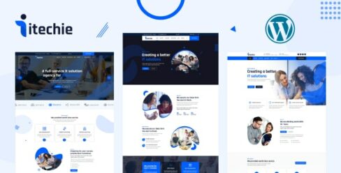 Itechie – IT Solutions and Services WordPress Theme – 36187506