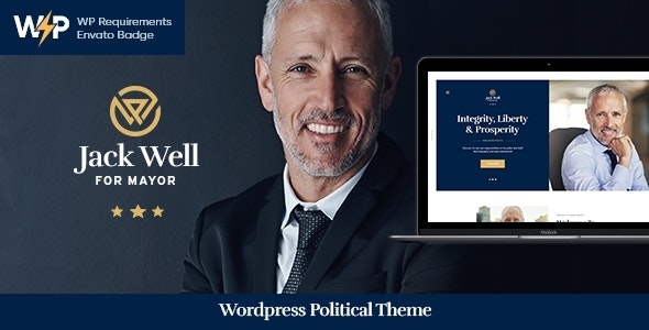 Jack Well | Elections Campaign & Political WordPress Theme – 22311876