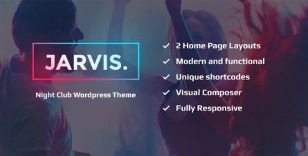 Jarvis - Night Club, Concert, Festival WordPress Theme - 14397077