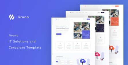 Jirono - IT Solutions and Corporate Template - 24429308