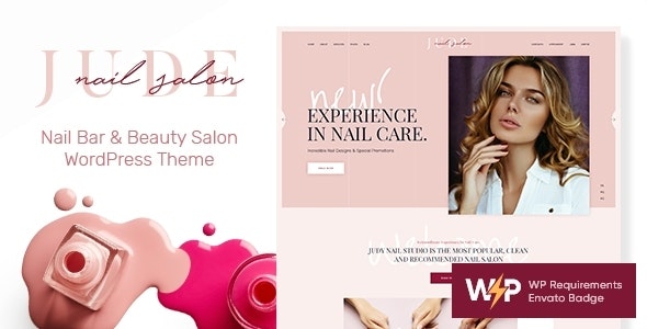 Jude | Nail Bar & Beauty Salon WordPress Theme – 22243765