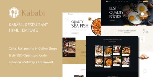 Kababi – Restaurant HTMLTemplate – 34332845