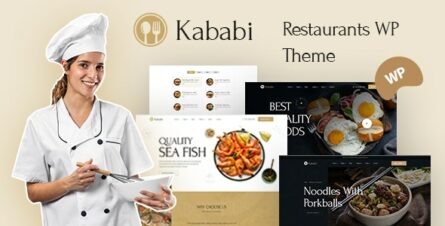 Kababi Restaurant WordPress Theme - 33837150