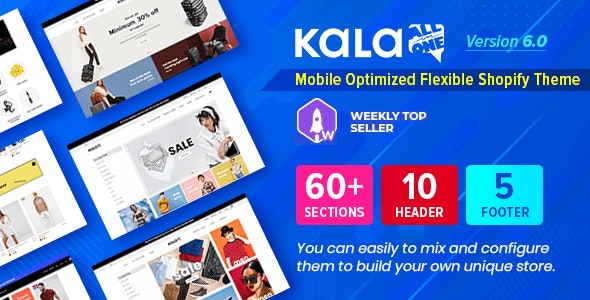 Kala - Customizable Shopify Theme - Flexible Sections Builder Mobile Optimized - 13817698
