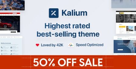 Kalium - Creative Multipurpose WordPress & WooCommerce Theme - 10860525