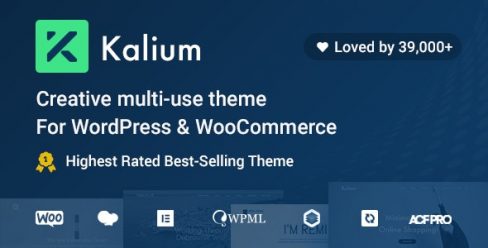 Kalium – Creative Theme for Professionals – 10860525