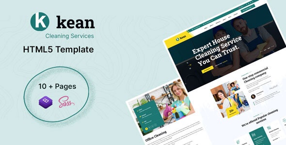 Kean – Cleaning Services HTML5 Template – 36509820