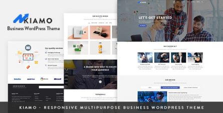 Kiamo - Responsive Business Service WordPress Theme - 21558138