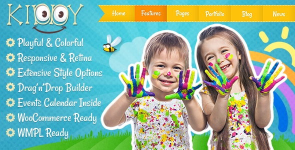 Kiddy – Children WordPress theme – 13025968