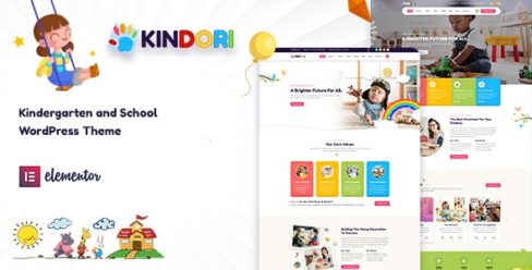 Kindori – School Kindergarten WordPress Theme – 28441167