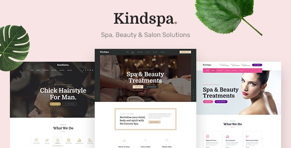 Kindspa – Spa and Beauty Salon HTML5 Template – 23600774