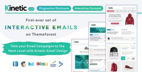 Kinetic – Interactive Emails + Robust Editor – 20814383