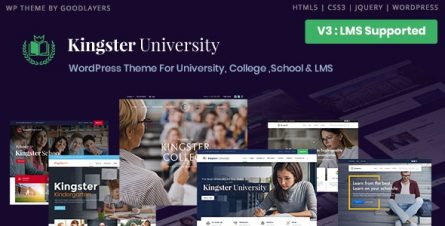 Kingster - LMS Education For University, College and School - 22473937