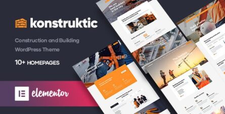 Konstruktic - Construction & Building WordPress Theme - 23973366