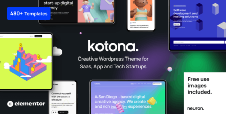 Kotona - Software and App Landing Page Theme - 34017208