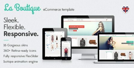 La Boutique • Responsive eCommerce Template - 5573130