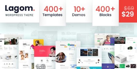 Lagom - Multi Concept MultiPurpose WordPress Theme - 21547064