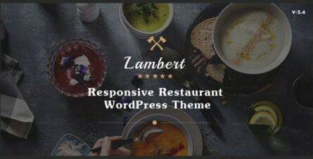 Lambert - Restaurant Cafe Pub WordPress Theme - 12365440