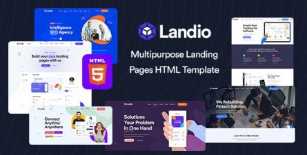 Landio - Multipurpose Landing Page HTML Template - 32946654