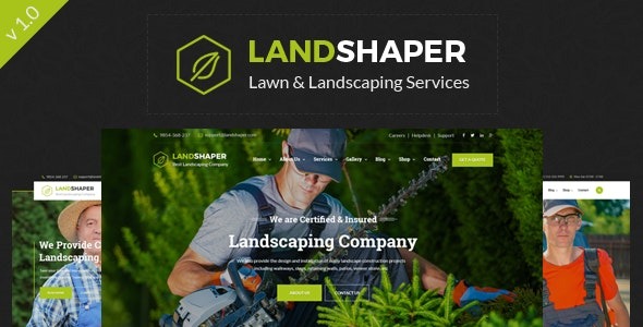 The Landshaper – Gardening and Lawn HTML Template – 18071986