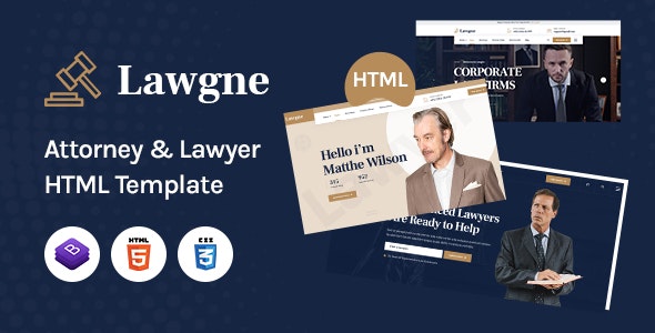 Lawgne – HTML Template for Attorney & Lawyers – 33923442