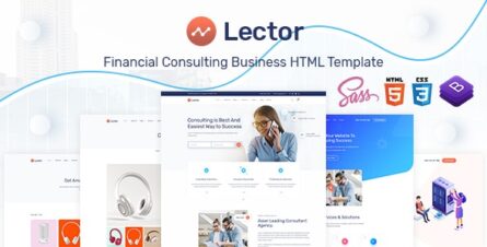Lector- Business Consulting HTML Template. - 24722931