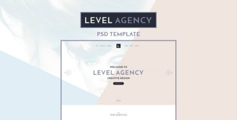 Level Agency – CREATIVE PSD TEMPLATE – 15981832