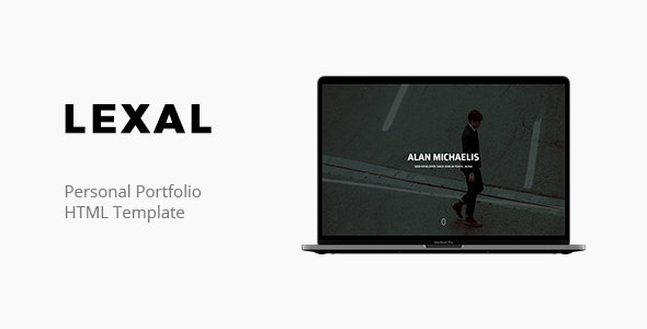Lexal- Personal Portfolio Template – 23578930