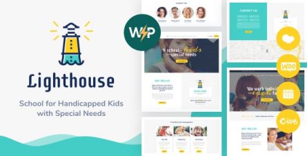 Lighthouse - School for Kids with Disabilities & Special Needs WordPress Theme - 20811397