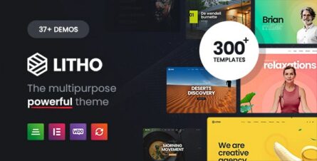 Litho - Multipurpose Elementor WordPress Theme - 33077980