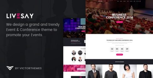 Livesay – Event & Conference WordPress Theme – 20265017