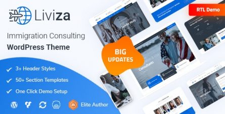 Liviza - Immigration Consulting WordPress Theme - 25612762