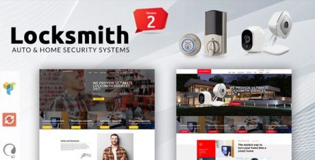 Locksmith - Security Systems WordPress Theme - 19997850