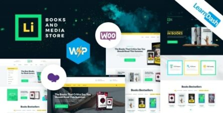 Lorem Ipsum - Books & Media Store WordPress Theme - 18892715