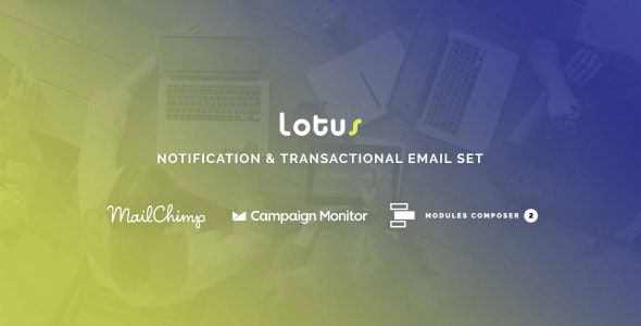 Lotus – Notification & Transactional Email Templates with Online Builder – 28874452
