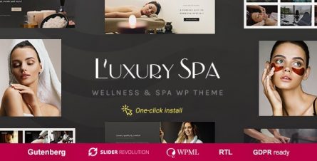 Luxury Spa - Beauty & Wellness Theme - 20602605