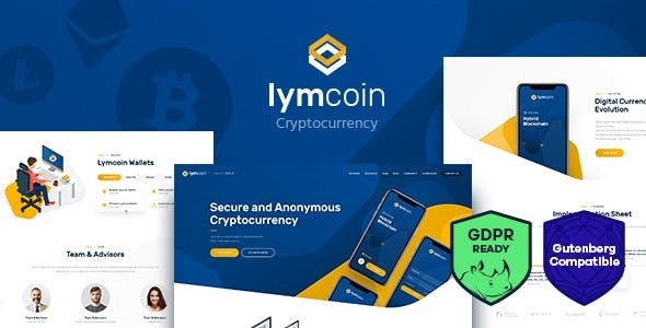 Lymcoin | Cryptocurrency & ICO WordPress Theme – 21990843