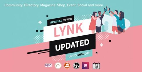 Lynk – Social Networking and Community WordPress Theme – 20287264