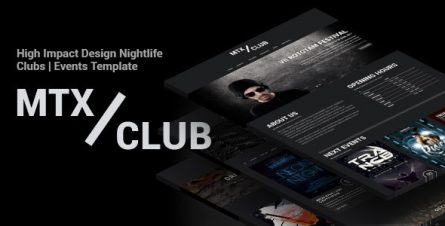 MTX Club - Nightlife And Bars Template - 16467092