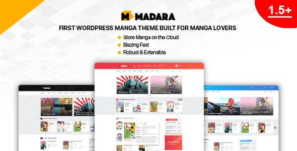 Madara – WordPress Theme for Manga – 20849828